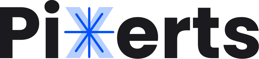 Pixerts logo - Professional B2B industrial web design and manufacturing website design agency.