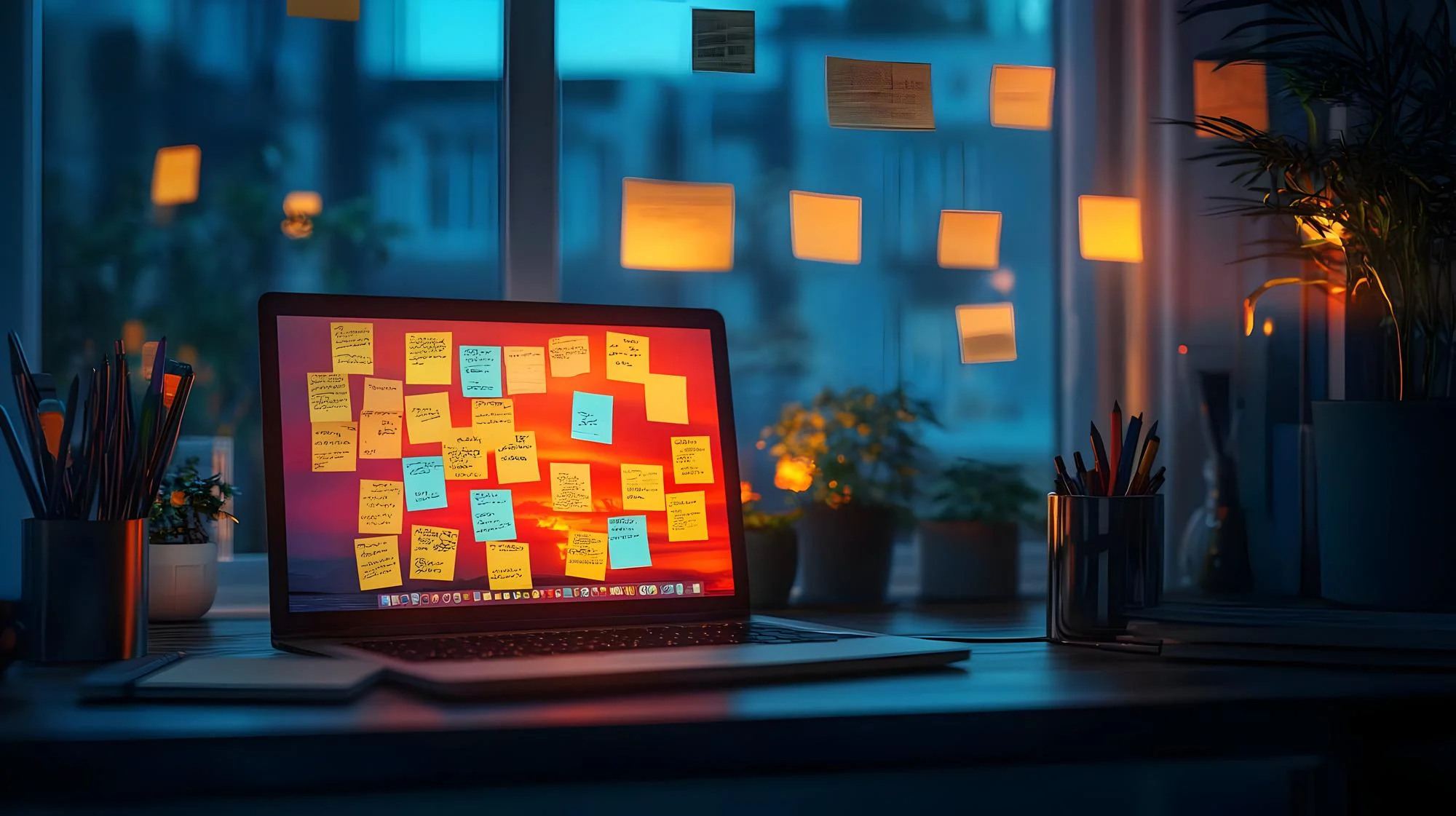 Pixerts' strategic digital growth planning session showing B2B industrial web design ideation and industrial UX service mapping for a manufacturing client.