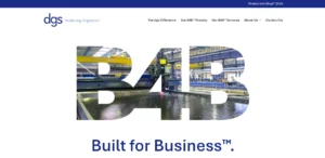 dgs Marketing Engineers is excellent at taking a complex machine and turning its benefits into a technical story.