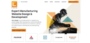 Lform is a high-touch firm that focuses on mid-sized manufacturers who need a long-term partner.