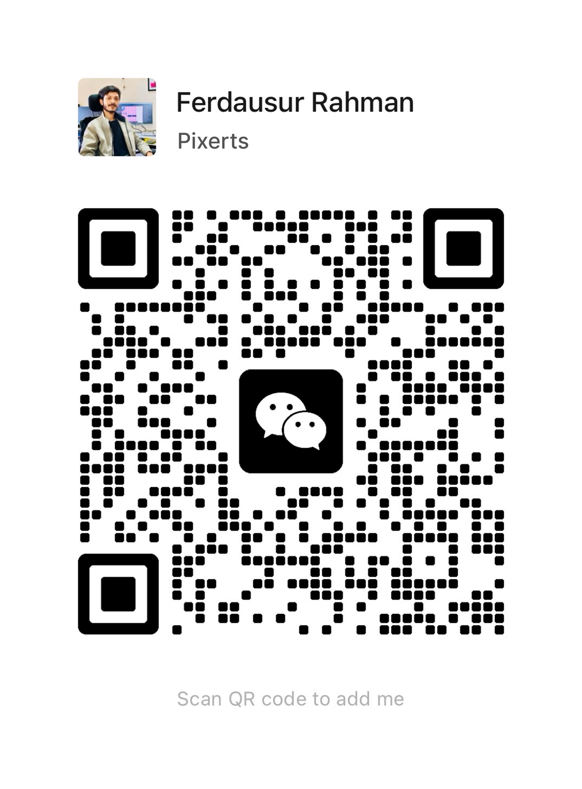 We Chat QR Code