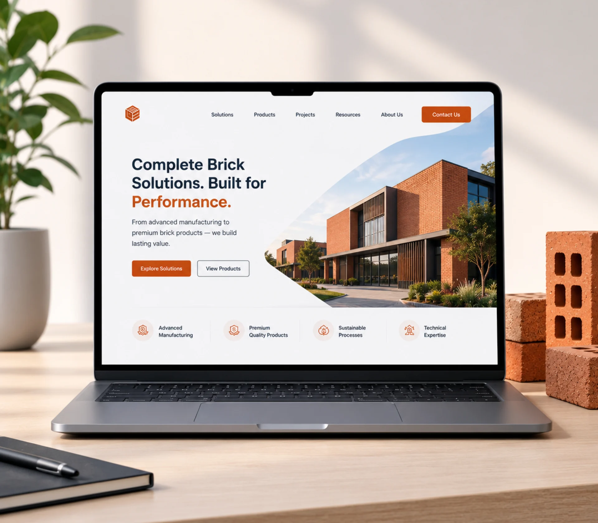 Brick Manufacturing Digital Marketing