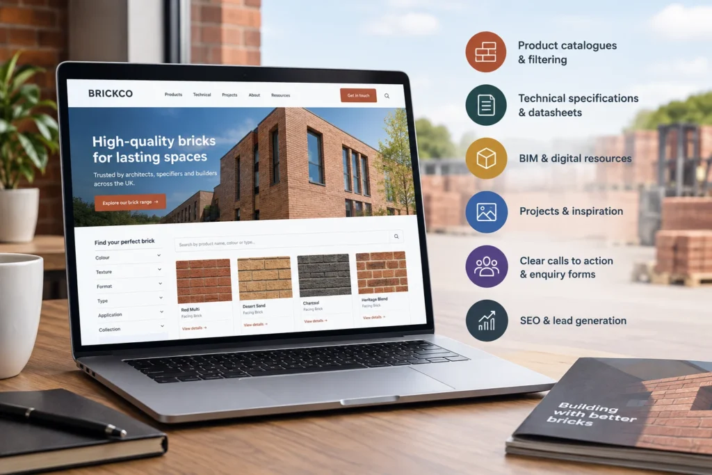 The checklist of What Should a Modern Brick Manufacturing Website Include