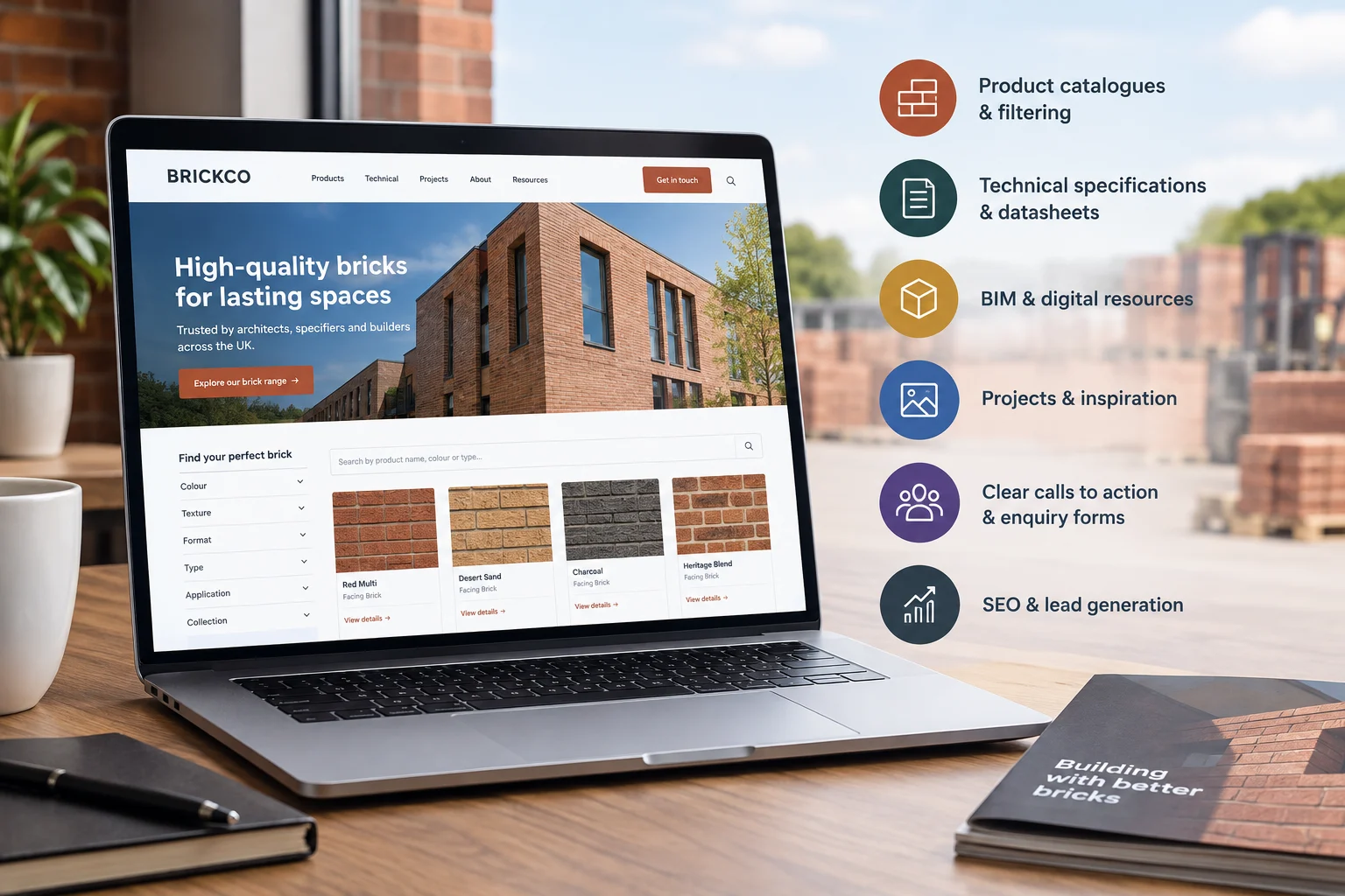 The checklist of What Should a Modern Brick Manufacturing Website Include