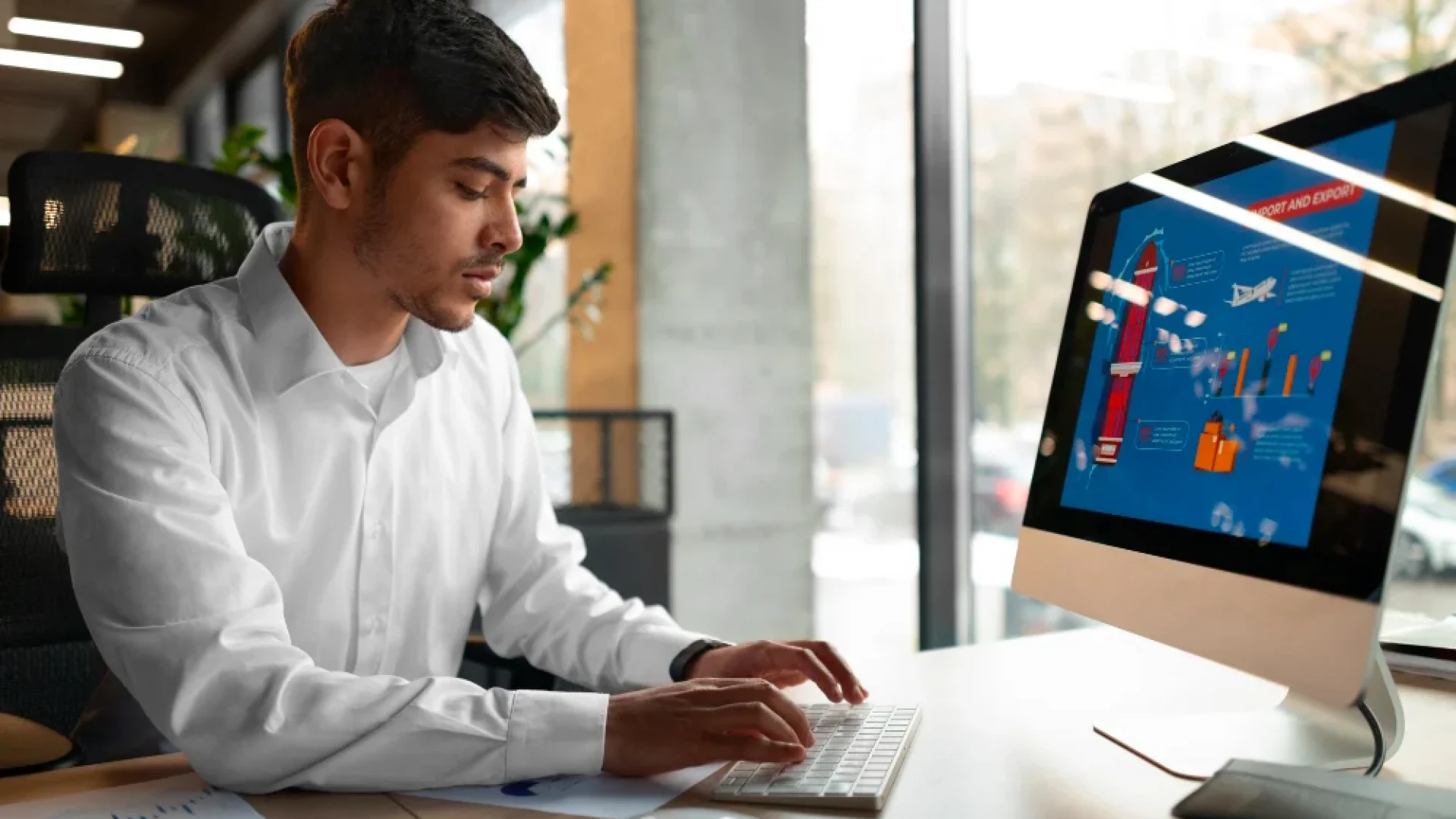 B2B web developer optimizing a high-performance industrial export dashboard at Pixerts.