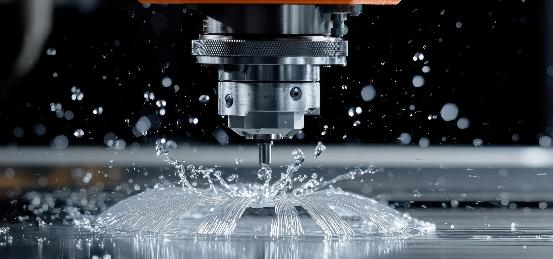 High-precision industrial material cutting process, representing the manufacturing sectors served by Pixerts' B2B industrial web design and industrial SEO.